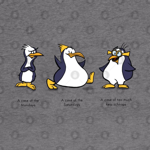 Funny Penguin Shirt by Hallo Molly